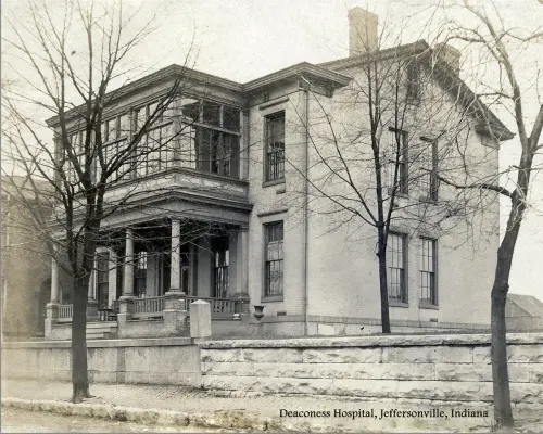 A little bit about the history: This home served as the first public hospital in Jeff in 1800s. And it survived 1937 great flood and still stands strong!